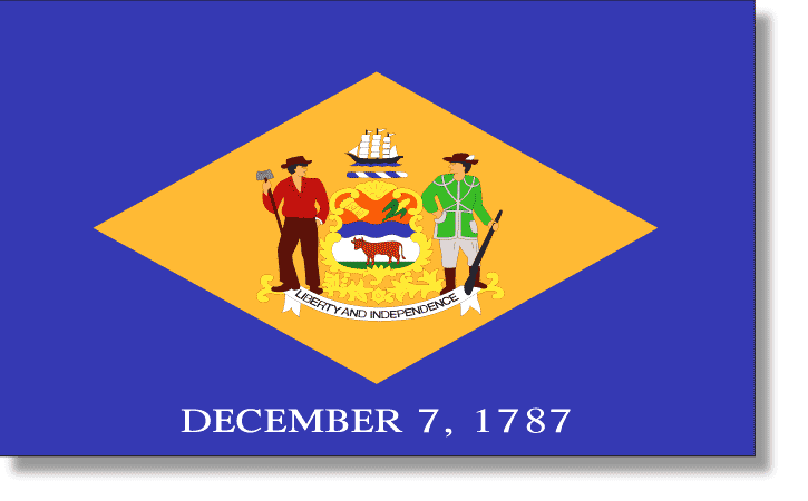 DELAWARE STATE FLAG