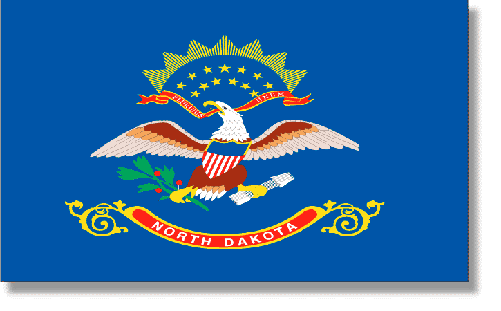 NORTH DAKOTA STATE FLAG