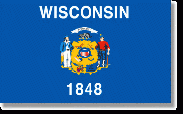 WISCONSIN STATE FLAG